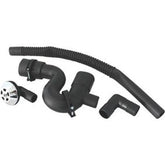 Trap Bath&Overflow Black 40mmx40mm
